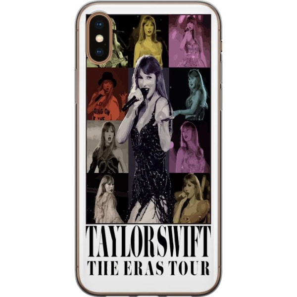 Apple iPhone XS Läpinäkyvä kuori Taylor Swift