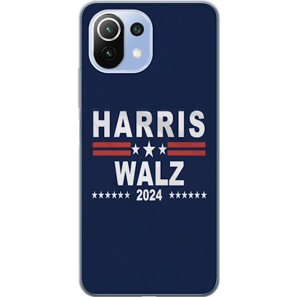 Xiaomi 11 Lite 5G NE Gennemsigtig cover Harris | Walz 2024