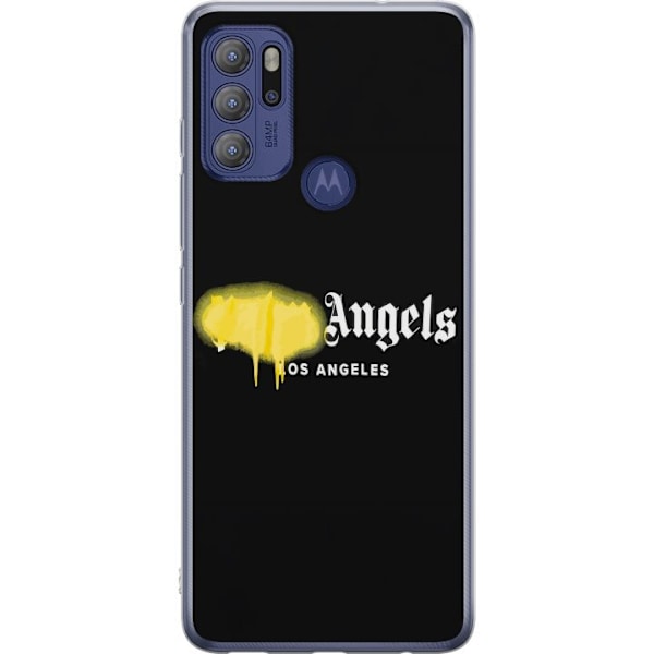 Motorola Moto G60S Gennemsigtig cover Palm Angels