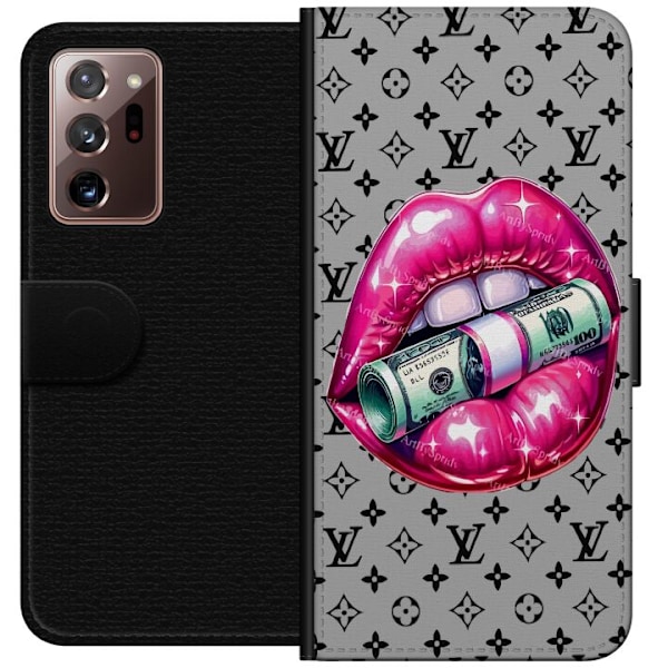 Samsung Galaxy Note20 Ultra Plånboksfodral LV Money Lip