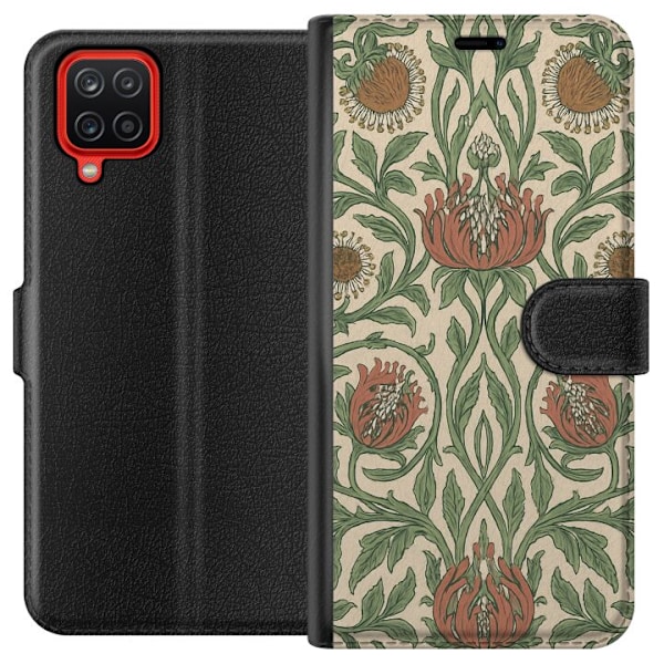 Samsung Galaxy A12 Plånboksfodral Petal Details