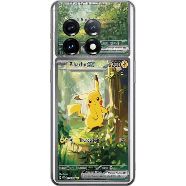Kompatibelt Mobilskal till OnePlus 11R Pikachu grön