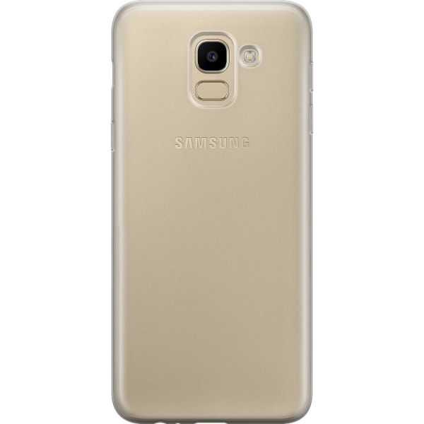 Samsung Galaxy J6 Läpinäkyvä Kuoret TPU