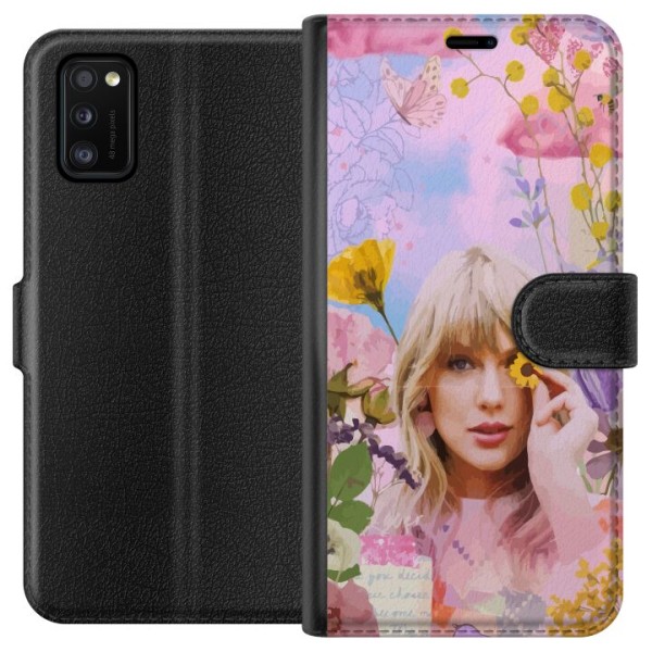 Samsung Galaxy A41 Plånboksfodral Taylor Swift - Blomma