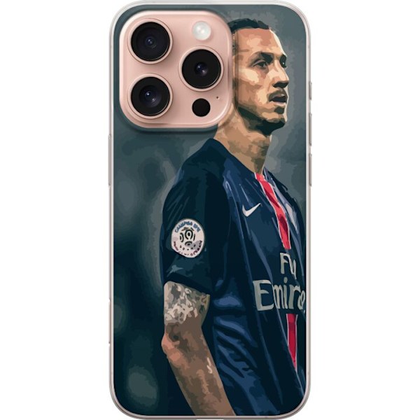 Apple iPhone 16 Pro Genomskinligt Skal Zlatan Ibrahimović