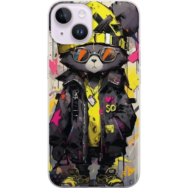 Apple iPhone 15 Läpinäkyvä kuori Hieno Björn