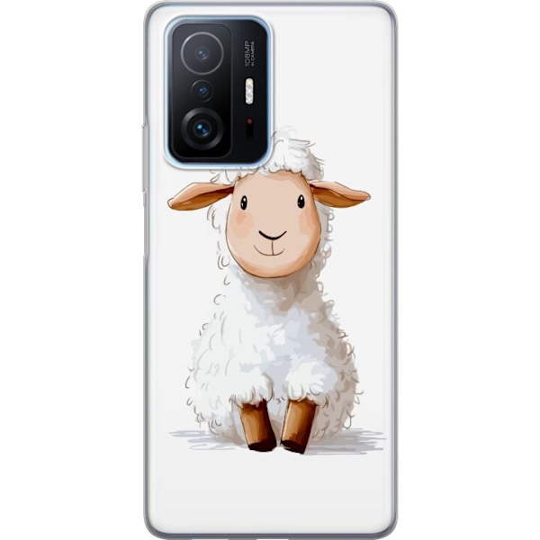 Xiaomi 11T Läpinäkyvä kuori Suloinen Lammas - lasten ja vau