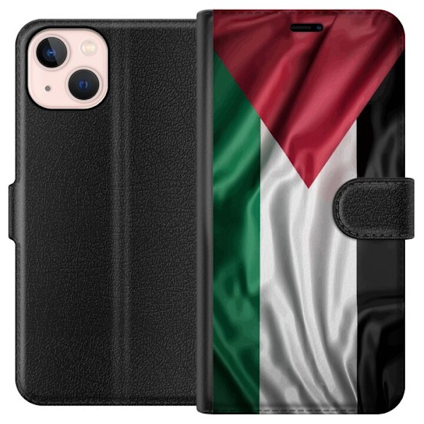 Apple iPhone 13 Tegnebogsetui Palestinaflaget – ikonisk frih