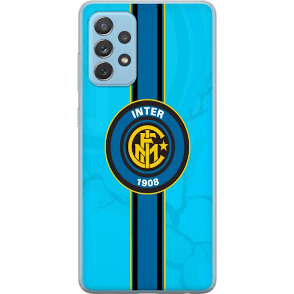 Samsung Galaxy A72 5G Genomskinligt Skal Inter Milan