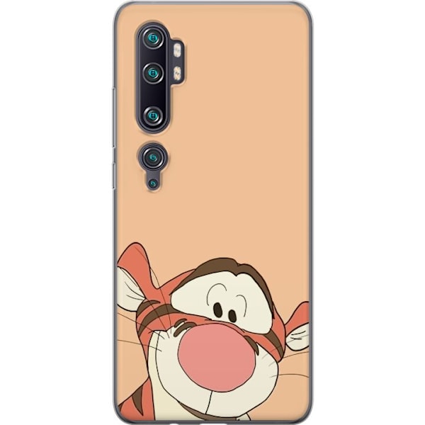 Xiaomi Mi Note 10 Pro Läpinäkyvä kuori Tiger HEJ!