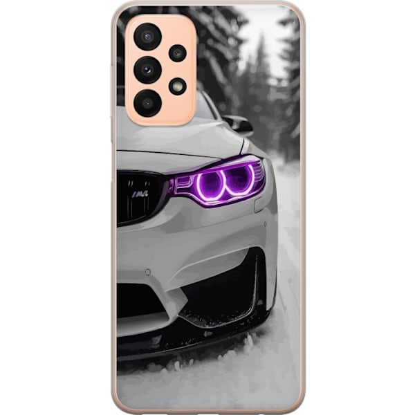 Samsung Galaxy A23 5G Genomskinligt Skal BMW