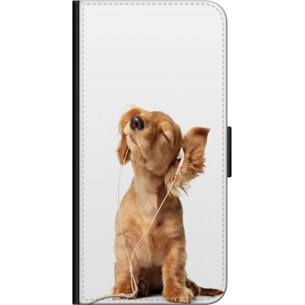 Kompatibelt Lommeboketui til Samsung Galaxy A20s Hund
