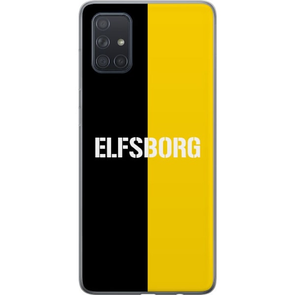 Samsung Galaxy A71 Genomskinligt Skal Elfsborg