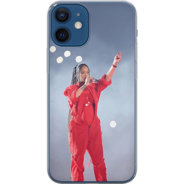 Apple iPhone 12 mini Läpinäkyvä kuori Rihanna – Trendsetting Looks & Style