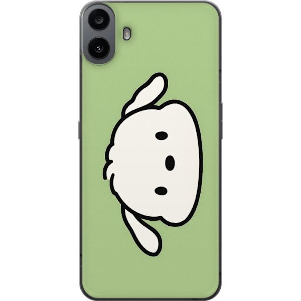 Nothing CMF Phone 1 Läpinäkyvä kuori Snoopy Flip