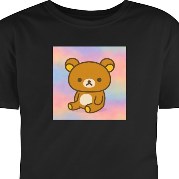 T-paita Aikuisille | Klassinen Aikuisten T-paita Kawaii Sanrio musta S