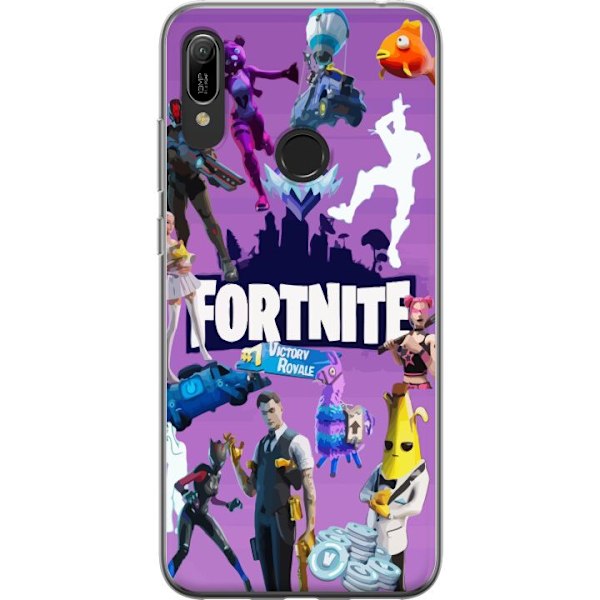 Huawei Y6 (2019) Läpinäkyvä kuori Fortnite