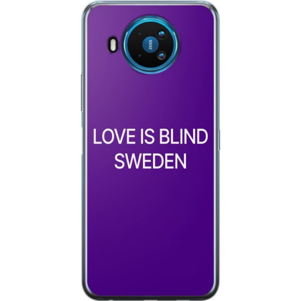 Nokia 8.3 5G Genomskinligt Skal Love is Blind