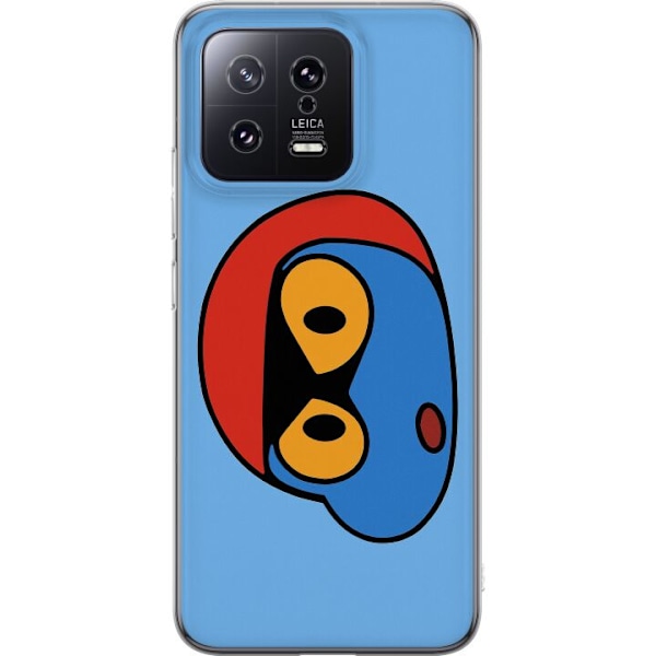 Xiaomi 13 Läpinäkyvä kuori Bold Bot Head