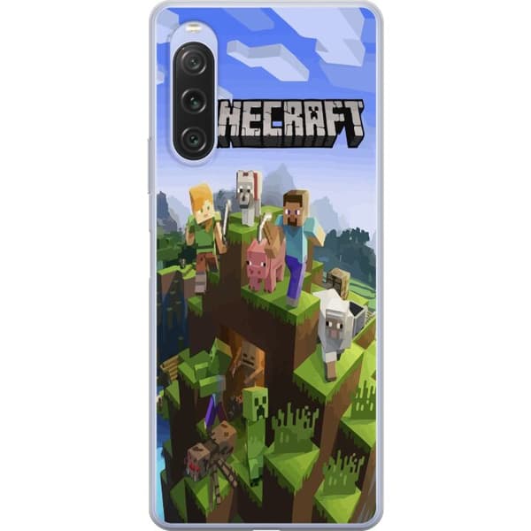 Kompatibelt Mobildeksel til Sony Xperia 10 V Minecraft