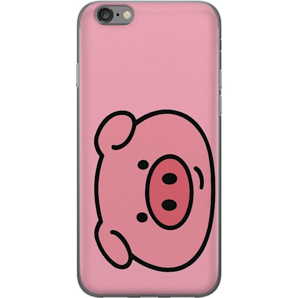 Apple iPhone 6s Läpinäkyvä kuori Kawaii Piggy