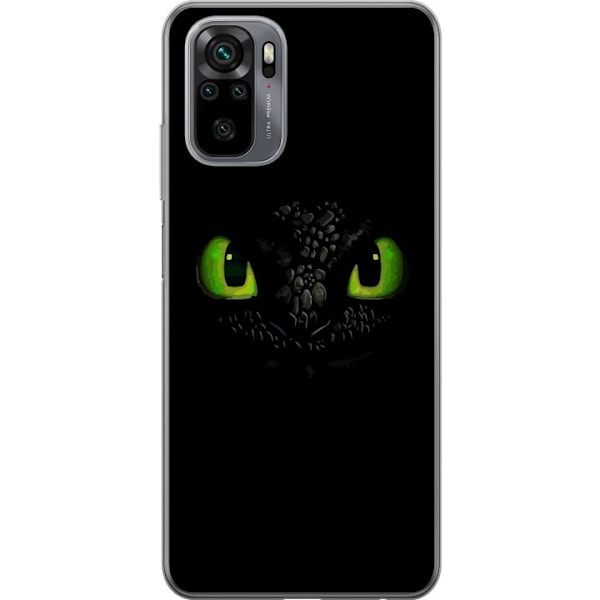Xiaomi Redmi Note 10S Genomskinligt Skal Draktränaren How to