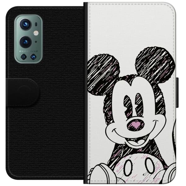 Kompatibelt Plånboksfodral till OnePlus 9 Pro Musse Pigg