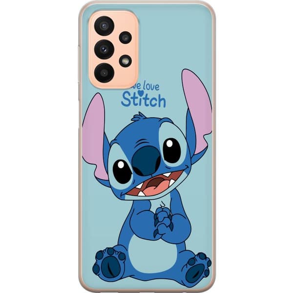 Kompatibelt Mobildeksel til Samsung Galaxy A23 Elsker Stitch