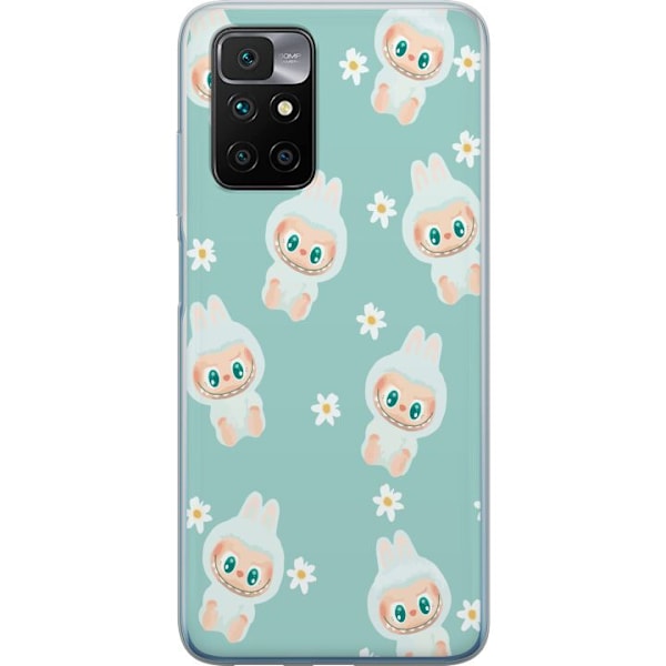 Xiaomi Redmi 10 Läpinäkyvä kuori Labubu Candy Vibes