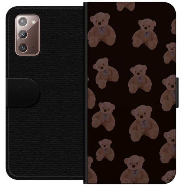 Samsung Galaxy Note20 Plånboksfodral En björn flera björnar
