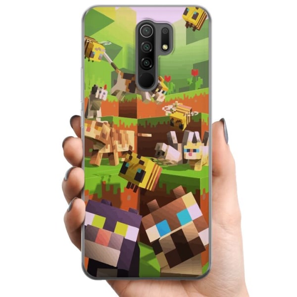 Xiaomi Redmi 9 TPU Mobilskal MineCraft