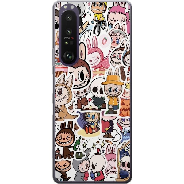 Sony Xperia 1 III Läpinäkyvä kuori Labubu All-Stars – POP MART Erikoispainos