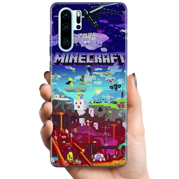 Huawei P30 Pro TPU Mobilskal Minecraft