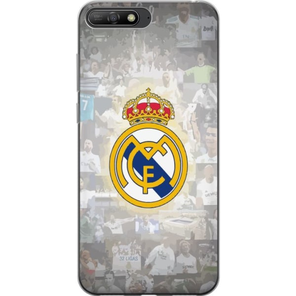 Huawei Y6 (2018) Läpinäkyvä kuori Real Madrid