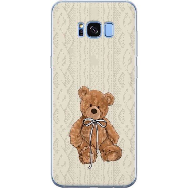 Samsung Galaxy S8 Gjennomsiktig deksel Liten Bamse – klassisk bamse i enkel design