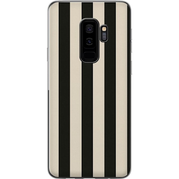 Samsung Galaxy S9+ Gennemsigtig cover Linje Flow
