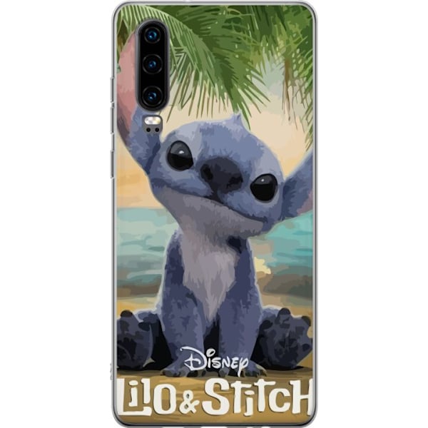 Huawei P30 Läpinäkyvä kuori Rakastava – Sydämin & Kawaii-tunnelma