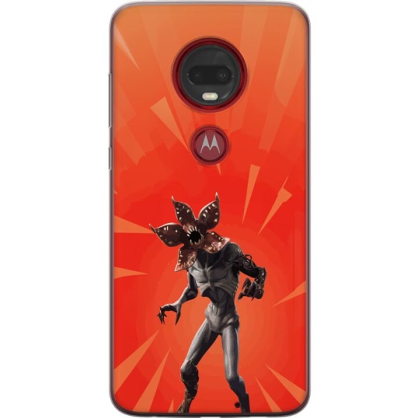 Motorola Moto G7 Plus Genomskinligt Skal Fortnite - Demogorgon