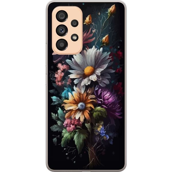 Kompatibel Mobilcover til Samsung Galaxy A53 5G Blomster