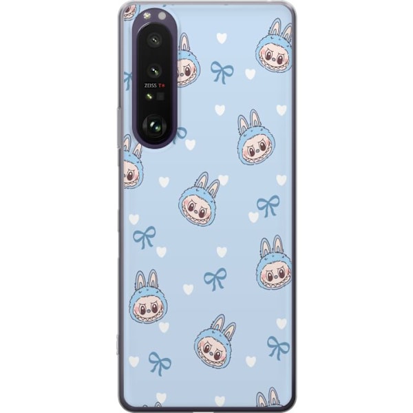 Sony Xperia 1 III Läpinäkyvä kuori Labubu Tuli Henki