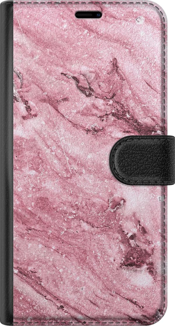 Kompatibel Tegnebogsetui til Samsung Galaxy S23 rosa