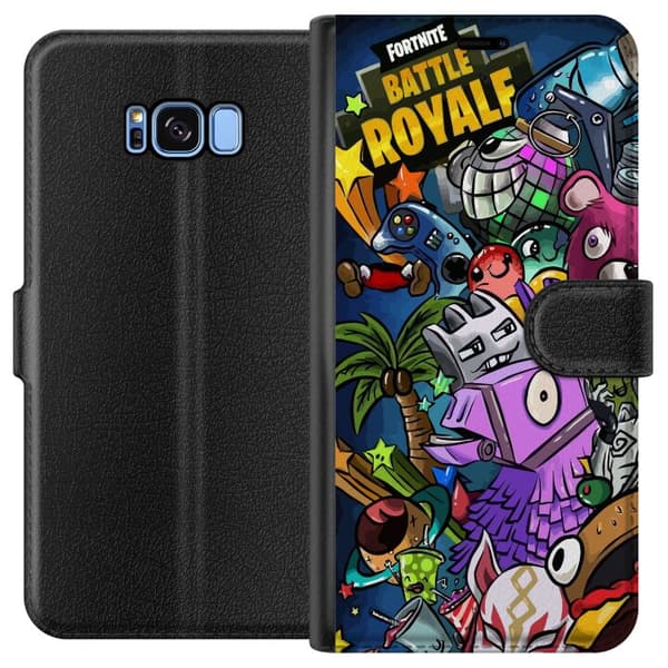Kompatibelt Lommeboketui til Samsung Galaxy S8 Minecraft