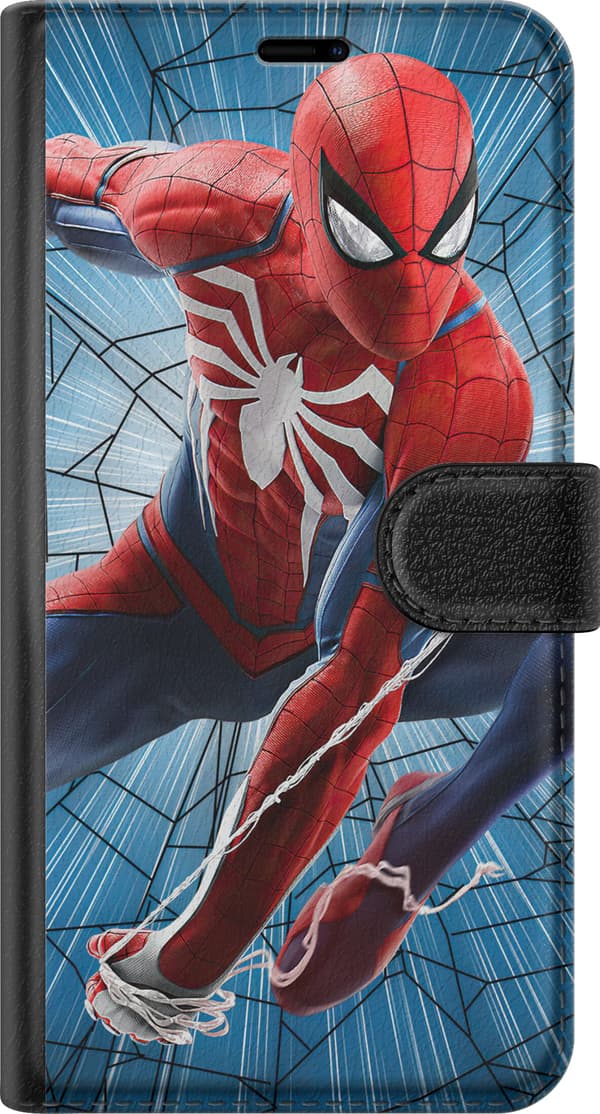 Kompatibelt Plånboksfodral till Samsung Galaxy A34 Spiderman