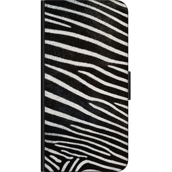 Kompatibel Tegnebogsetui til Huawei P smart 2019 Sort-hvid zebra sort