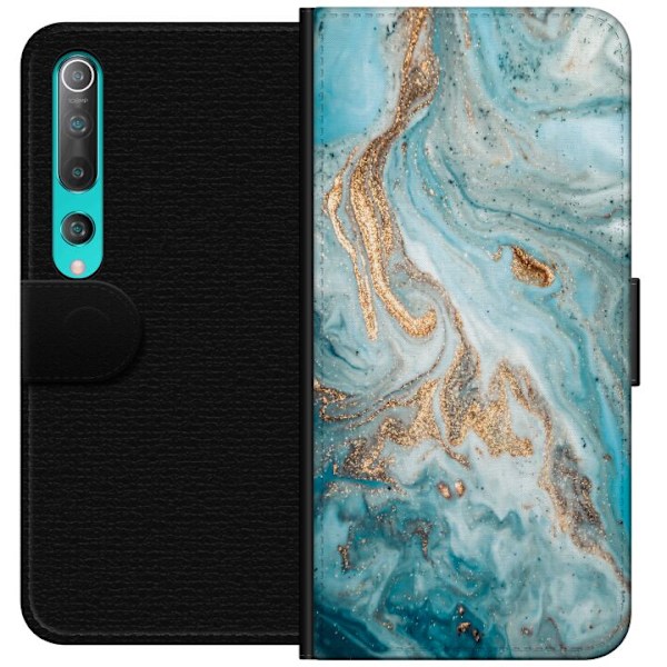 Xiaomi Mi 10 5G Tegnebogsetui Magisk Marmor