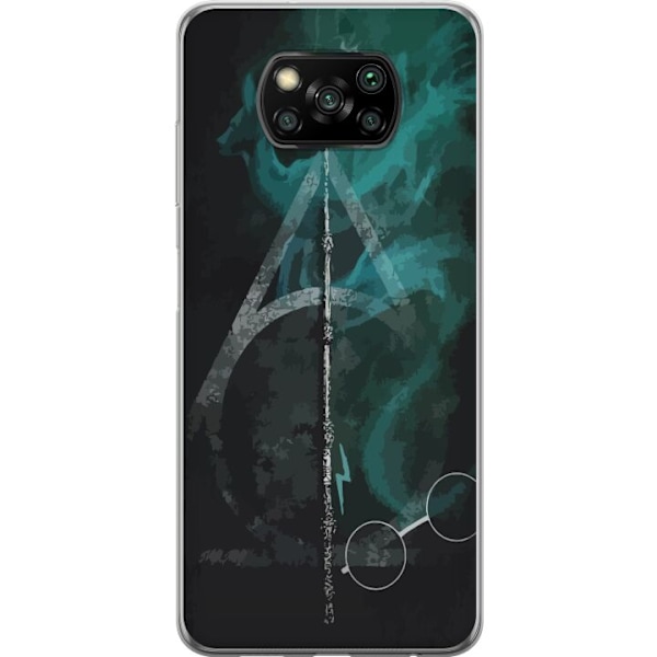 Xiaomi Poco X3 NFC Genomskinligt Skal Harry Potter