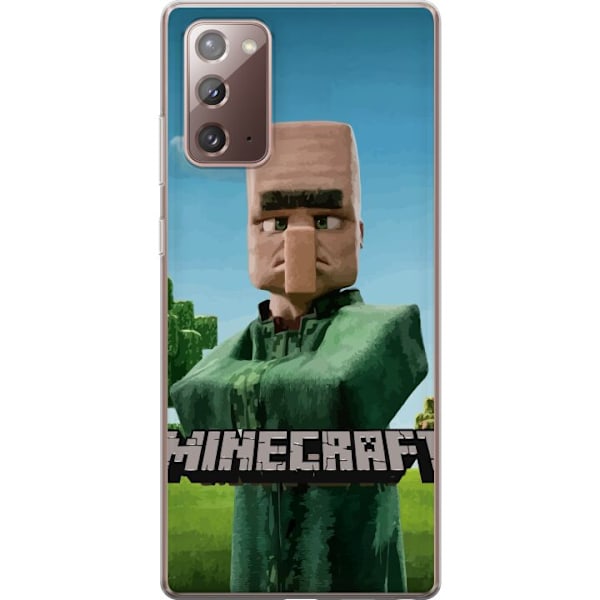 Samsung Galaxy Note20 Läpinäkyvä kuori A Minecraft Movie