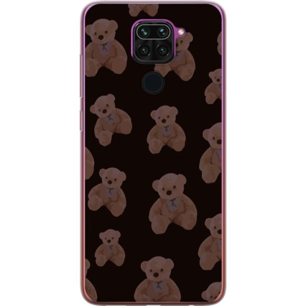 Xiaomi Redmi Note 9 Gennemsigtig cover En bjørn flere bjørne