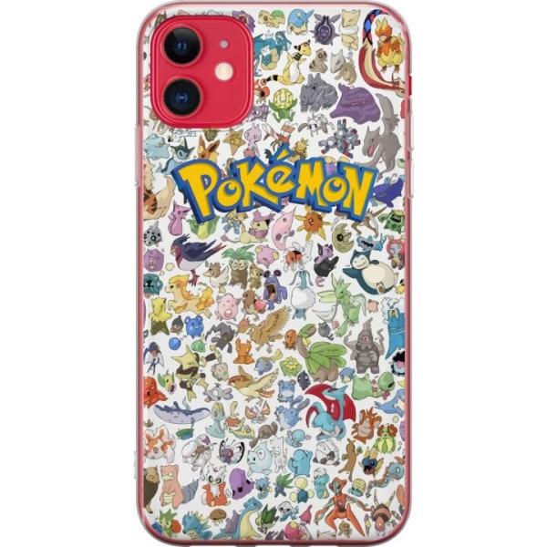 Apple iPhone 11 Läpinäkyvä kuori Pokémon