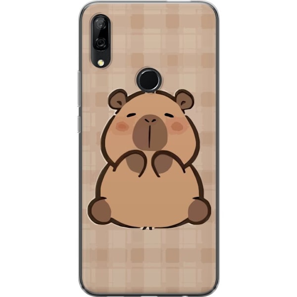 Huawei P Smart Z Läpinäkyvä kuori Mobilskal kawaii capybara flera figurer japansk stil